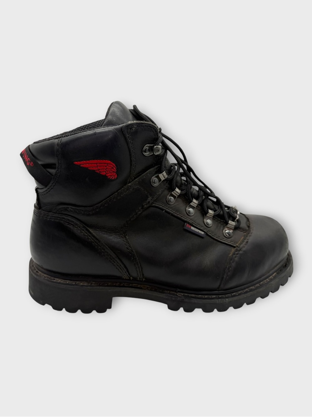 Red Wing Mens 971 TruWelt
Safety Toe Leather Work Waterproof Boots Size 10.5